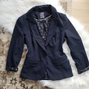 Atmosphere Navy Blue Blazer sz 4 6 Small Primark
